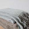 grey wool throw blanket from corcovado furniture store auckland wellington and christchurch new zealand