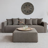 Sunset 4 seater sofa with ottoman by corcovado furniture store new zealand