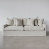 Hale loose cover linen sofa by corcovado furniture store new zealand