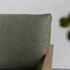 boucle arm chair green chair corcovado furniture store new zealand