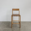 tan leather serengeti bar stool by corcovado furniture new zealand