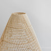 natural rattan pear pendant ceiling ight large corcovado furniture and lighting store new zealand