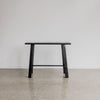 black recycled teak console hallway table by corcovado furniture store auckland christchurch