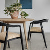 corcovado classic round oak dining table from corcovado furniture store auckland wellington christchurch new zealand