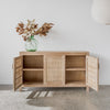 bamboo 3 door cabinet by corcovado furniture online new zealand