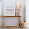 teak hallway console table entrance corcovado store new zealand furniture
