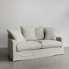 Ha;e 3 seater sofa by corcovado furniture store new zealand loose slipcover linen sofa