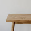 slim teak wood console side board table for hallways by corcovado furniture store auckland christchurch new zealand